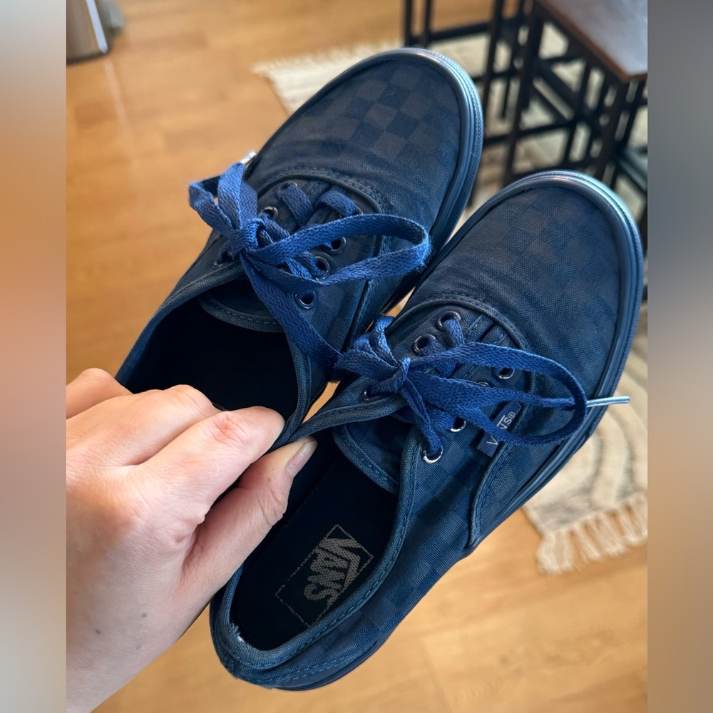 Kids Vans Authentic Checkered Shoe